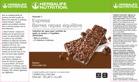 Thumbnail for HERBALIFE - Barres Repas Équilibre Formula 1 Express Chocolat noir 7 barres de 56 g